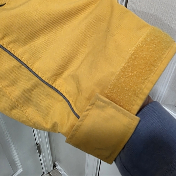 Columbia Interchange Jacket Mens XXL Yellow Rain Shell Hooded Vintage XM7512 - Picture 11 of 17